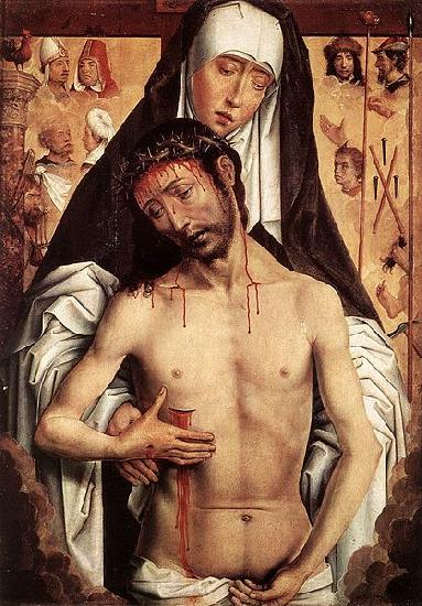 Hans Memling The Virgin Showing the Man of Sorrows China oil painting art